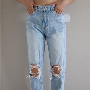 American Eagle ripped jeans
